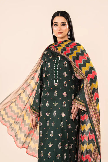 3 Piece - Printed Lawn Suit