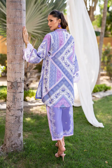 2 Piece - Printed Arabic Lawn Suit
