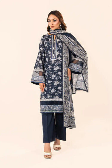 3 Piece - Printed Lawn Suit