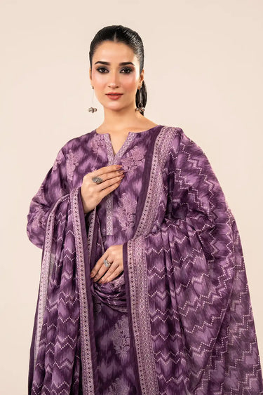 3 Piece - Printed Lawn Suit