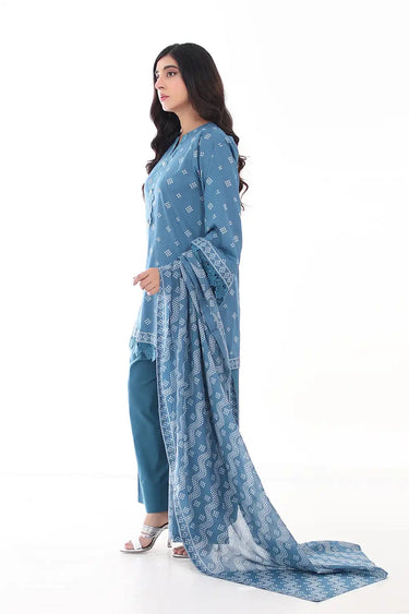 3 Piece - Printed Lawn Suit