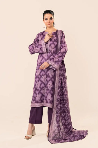 3 Piece - Printed Lawn Suit