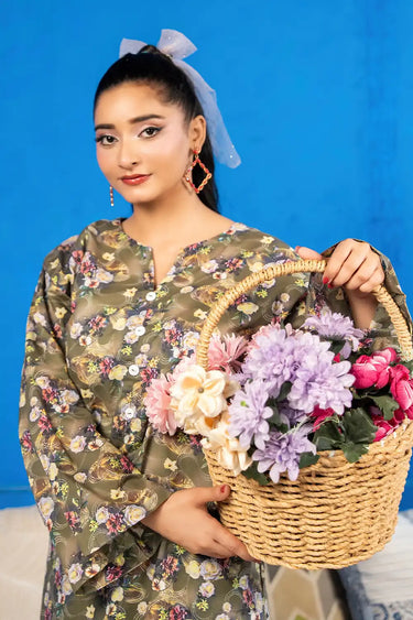 2 Piece - Printed Lawn Suit