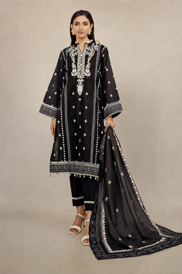 2 Piece - Printed Khaddar Suit