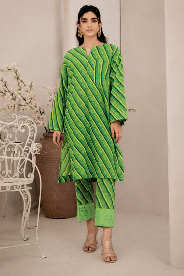1 Piece - Printed Khaddar Shirt