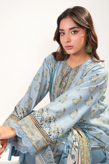 3 Piece - Printed Lawn Suit