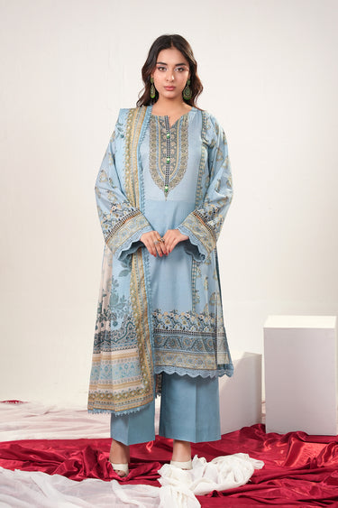 3 Piece - Printed Lawn Suit