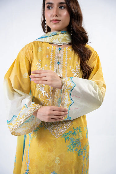 3 Piece - Embroidered Lawn Suit