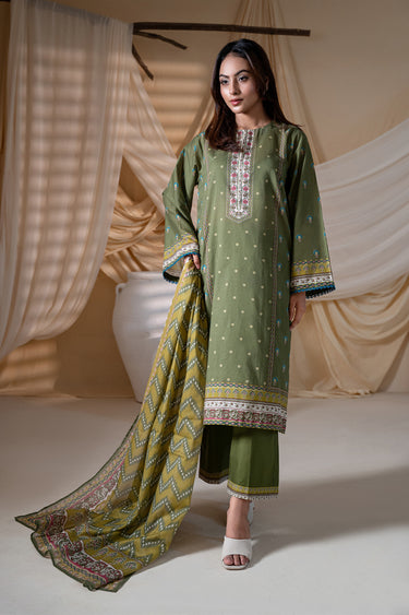 3 Piece - Printed Lawn Suit