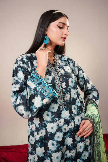 3 Piece - Embroidered Lawn Suit