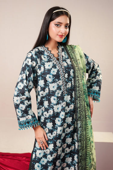 3 Piece - Embroidered Lawn Suit