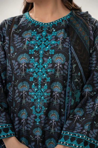 3 Piece - Embroidered Lawn Suit