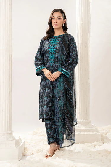 3 Piece - Embroidered Lawn Suit