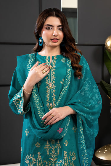 3 Piece - Embroidered Lawn Suit
