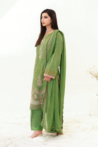 3 Piece - Embroidered Lawn Suit