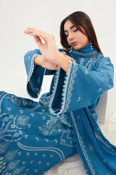 3 Piece - Embroidered Lawn Suit
