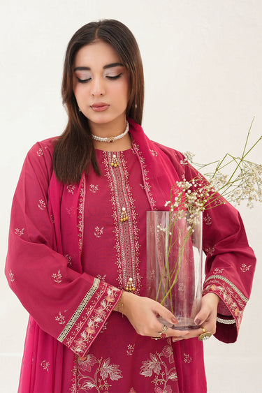 3 Piece - Embroidered Lawn Suit
