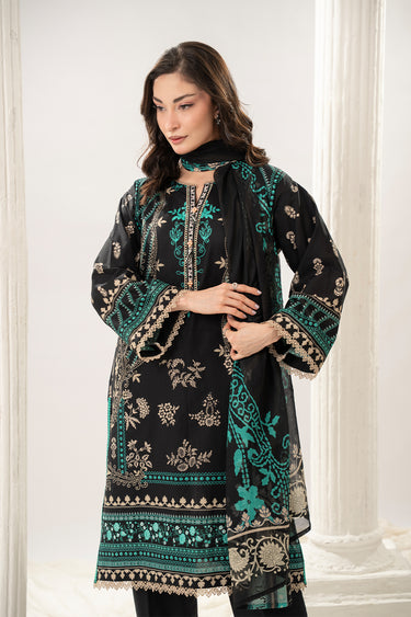 3 Piece - Printed Lawn Suit