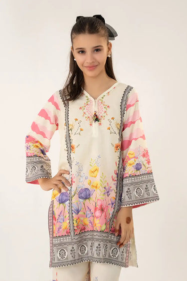 2 Piece - Printed Texture Suit