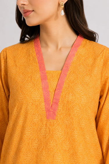 1 Piece - Printed Lawn Suit