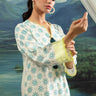 2 Pc Block Printed Cambric Stitched Suit - Prime Point Store