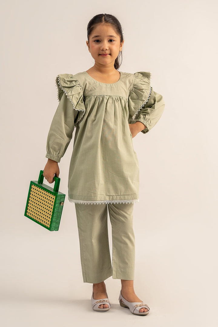 2 Pc Cambric Dyed Suit For Girl - Prime Point Store