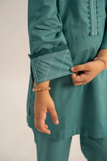 2 Pc Cambric Dyed Suit For Girl - Prime Point Store