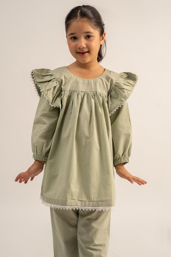 2 Pc Cambric Dyed Suit For Girl - Prime Point Store
