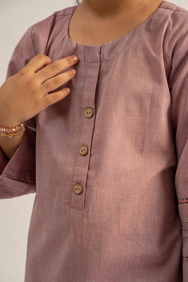 2 Pc Cambric Dyed Suit For Girl - Prime Point Store