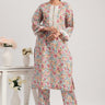 2 Pc Cambric Printed Stitched Suit - Prime Point Store