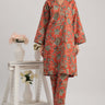 2 Pc Cambric Printed Stitched Suit - Prime Point Store