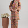 2 Pc Cambric Printed Stitched Suit - Prime Point Store