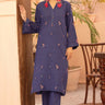 2 Pc Cobalt Blue Viscose Stitched Suit - Prime Point Store