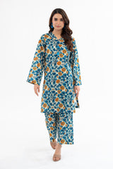 2 Pc Cotton Lawn Printed Stitched Suit - Prime Point Store