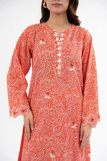 2 Pc Cotton Lawn Printed Stitched Suit - Prime Point Store