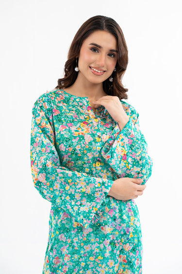 2 Pc Cotton Lawn Printed Stitched Suit - Prime Point Store