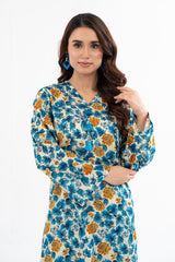 2 Pc Cotton Lawn Printed Stitched Suit - Prime Point Store