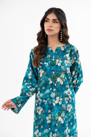 2 Pc Cotton Lawn Printed Stitched Suit - Prime Point Store