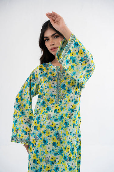 2 Pc Cotton Lawn Printed Stitched Suit - Prime Point Store