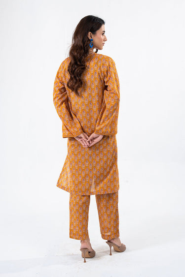 2 Pc Cotton Lawn Printed Stitched Suit - Prime Point Store
