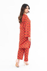 2 Pc Cotton Lawn Printed Stitched Suit - Prime Point Store