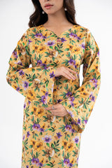 2 Pc Cotton Lawn Printed Stitched Suit - Prime Point Store