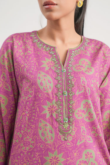 2 Pc Cotton Lawn Printed Stitched Suit - Prime Point Store