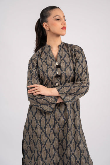 2 Pc Cotton Lawn Printed Stitched Suit - Prime Point Store