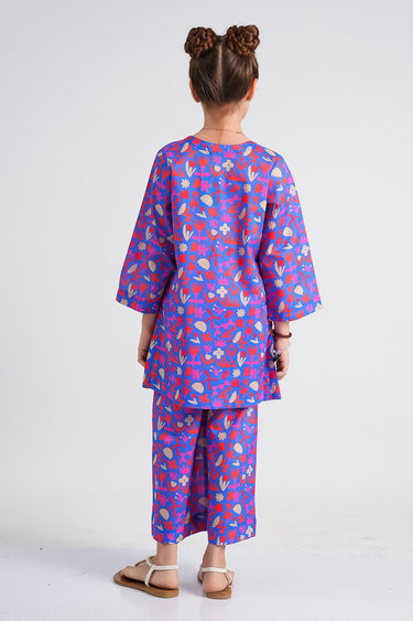 2 Pc Cotton Lawn Printed Suit For Girl - Prime Point Store
