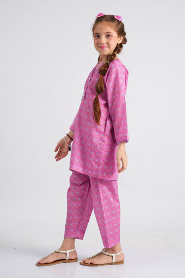 2 Pc Cotton Lawn Printed Suit For Girl - Prime Point Store