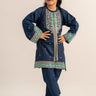 2 Pc Cotton Silk Suit For Girl - Prime Point Store