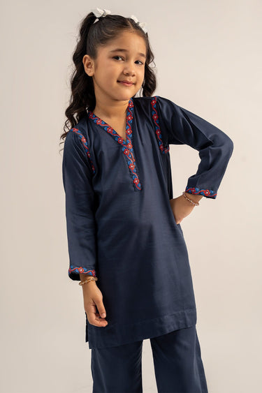 2 Pc Cotton Viscose Suit For Girl - Prime Point Store