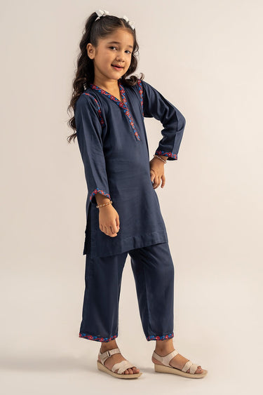 2 Pc Cotton Viscose Suit For Girl - Prime Point Store