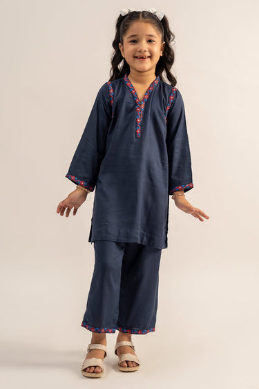 2 Pc Cotton Viscose Suit For Girl - Prime Point Store